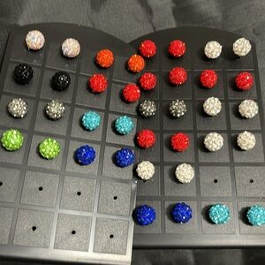 Sparkling Earrings (8 pairs)